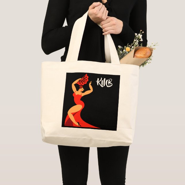 Flamenco Dancer Tasche (Vorderseite (Produkt))