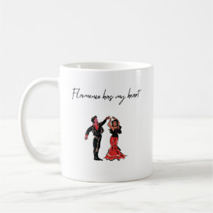 Flamenco hat mein Herz Kaffeetasse