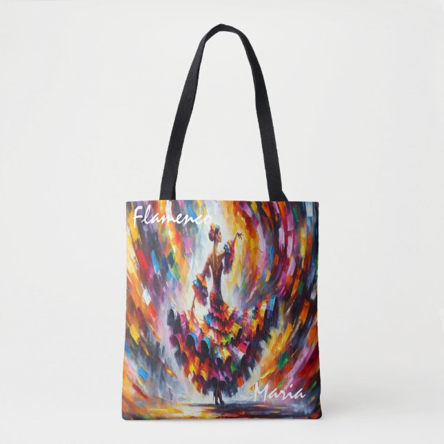 "Flamenco" individuell anpassbar Tasche (Vorderseite)