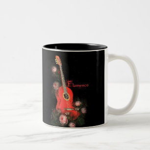 Flamenco - Kaffee, Tee, Tasse, Cup Zweifarbige Tasse