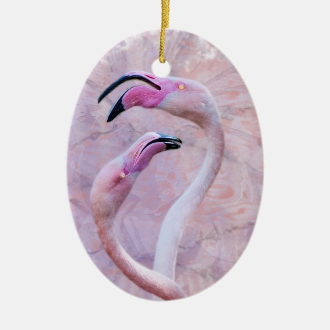 Flamenco Keramik Ornament (Vorne)