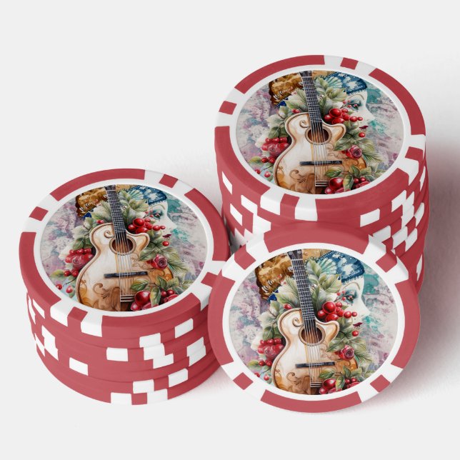 Flamenco Mood Poker Chip (Stapel)