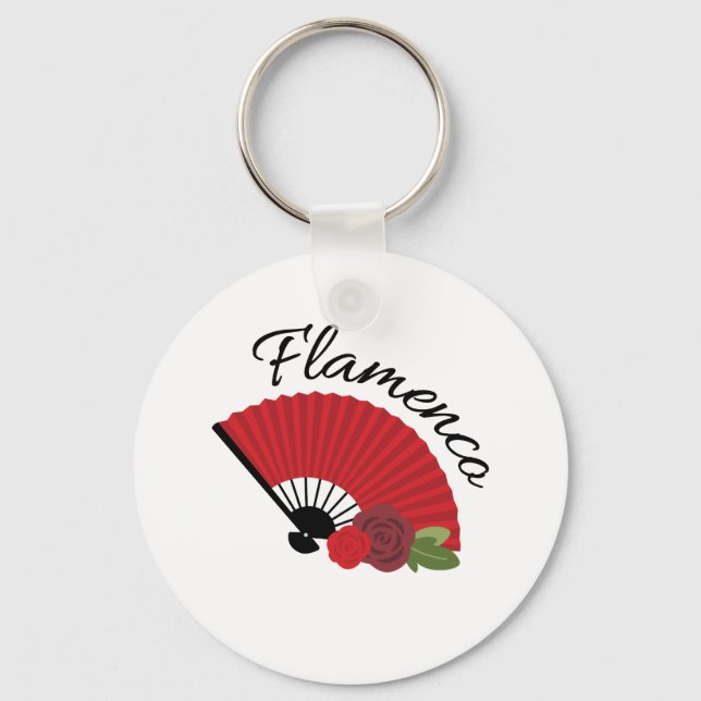 Flamenco Schlüsselanhänger (Vorderseite)