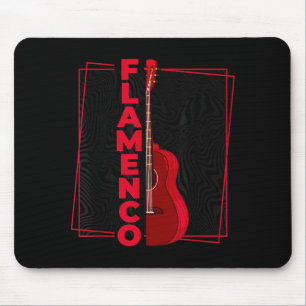Flamenco _ Spanischer Tanzgitarre _ Spanien Flamen Mousepad