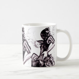 Flamenco-Spritzen-Tasse Kaffeetasse