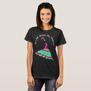 Flamenco-Tänzer-T-Shirt, ist es ganz über den Ta T-Shirt
