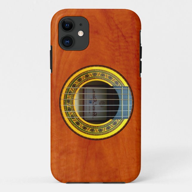 Flamencogitarre durch das rafi talby Case-Mate iPhone hülle (Rückseite)