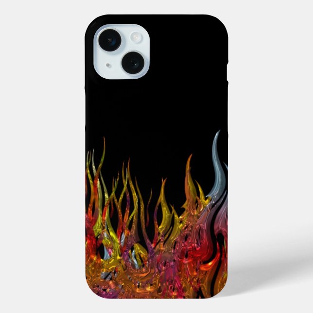 Flames Case-Mate iPhone Hülle (Rückseite)