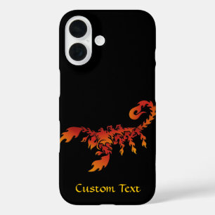 Flames Coque Scorpion-Mate coque iphone