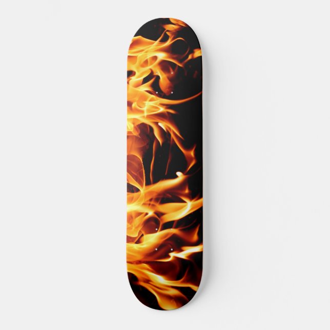 Flames fotografieren skateboard (Vorderseite)