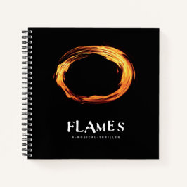 FLAMES-Notebook Notizbuch