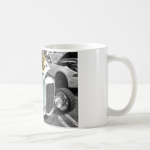 Flamin-Frisierte Auto Kaffeetasse