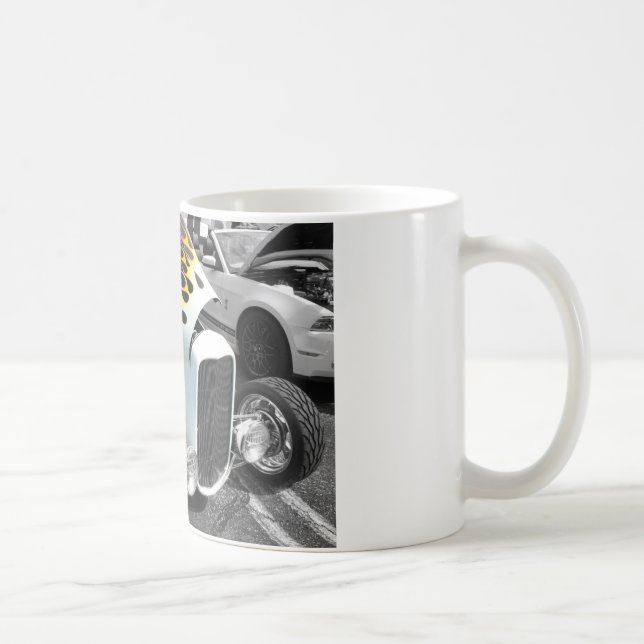 Flamin-Frisierte Auto Kaffeetasse (Rechts)