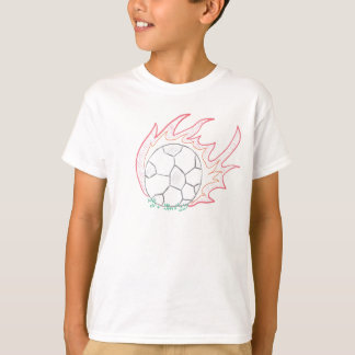 Flamin' Soccball T - Shirt