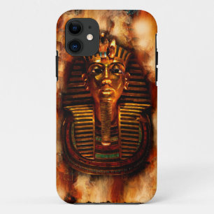 Flaming Ägyptischer Pharao Tutankhamun Phone Case