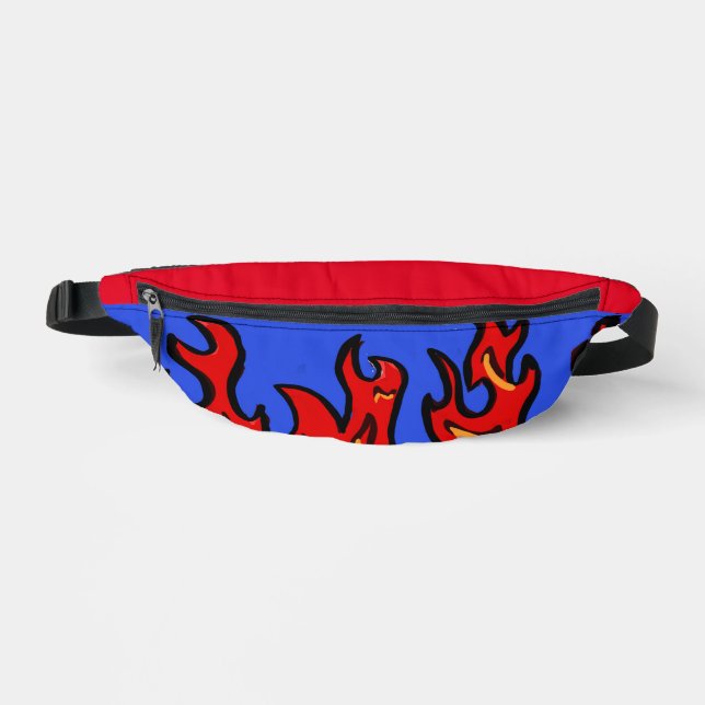 Flaming Fanny A Bum Bag Bauchtasche (Vorderseite)