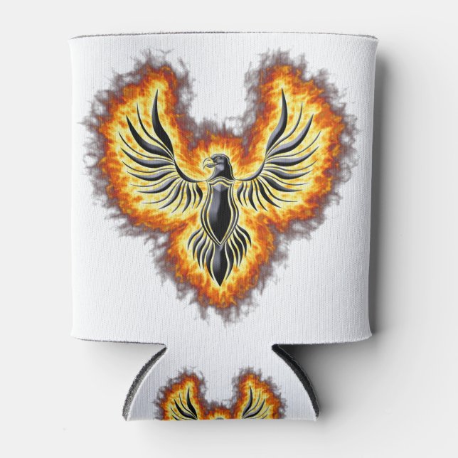 Flaming Firebird Dosenkühler (Vorderseite)