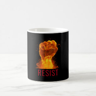 Flaming Fist Residence individuell einstellbar Kaffeetasse