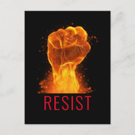 Flaming Fist Residence individuell einstellbar Postkarte