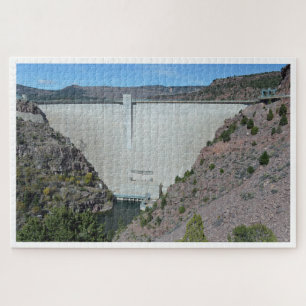 Flaming Gorge Dam Reservoir Utah Fotografie USA