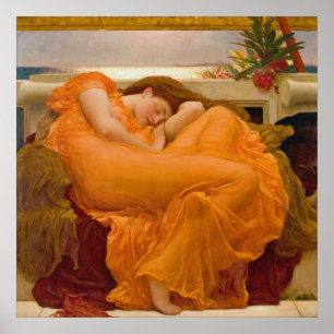 Flaming June 1895 Poster