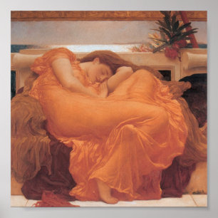 Flaming June, Leighton, 1895 Poster
