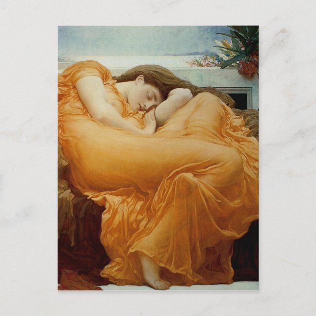 Flaming June Postkarte (Vorderseite)