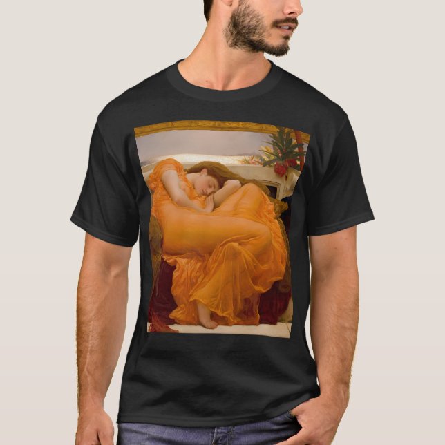 Flaming June - Sir Frederic Leighton T-Shirt (Vorderseite)