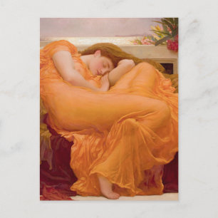 Flaming June Vintage Postkarte