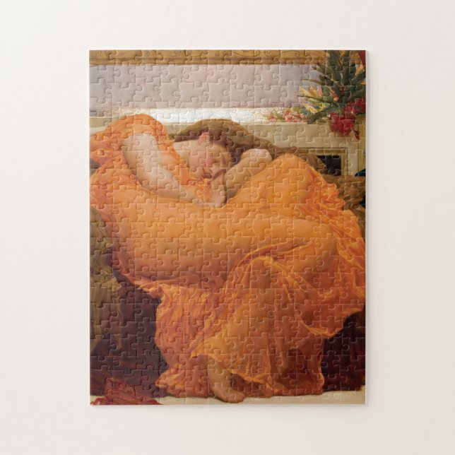 Flaming June von Frederic Leighton (Vertikal)
