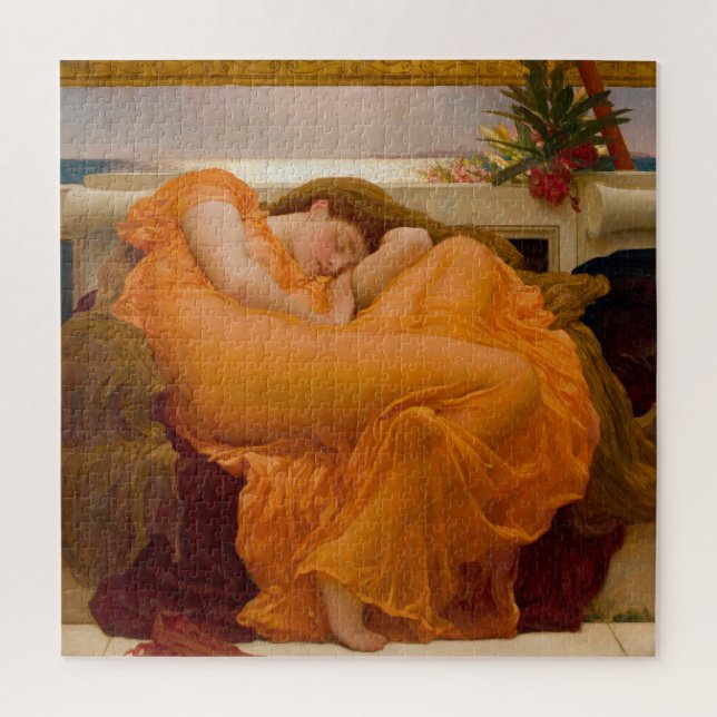 Flaming June (von Frederic Leighton) (Vertikal)