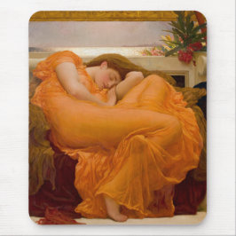 Flaming June (von Frederic Leighton) Mousepad