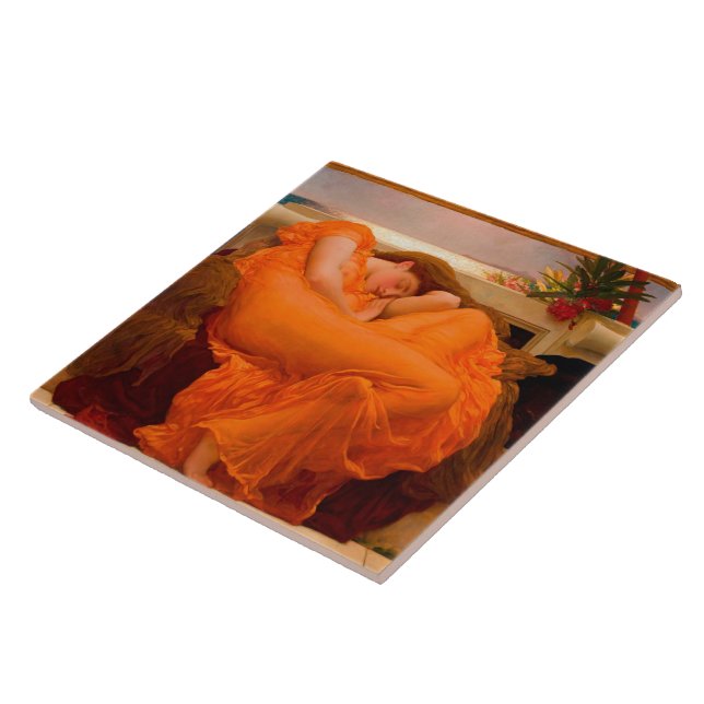 Flaming June von Lord Frederic Leighton Fliese (Seite)