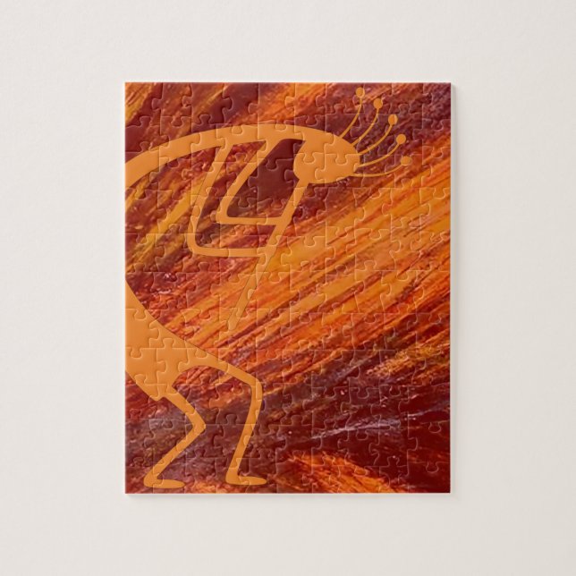 Flaming Kokopelli (Vertikal)