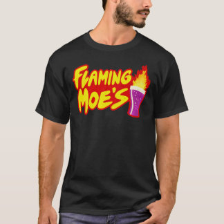 Flaming Moes Logo Classic T - Shirt