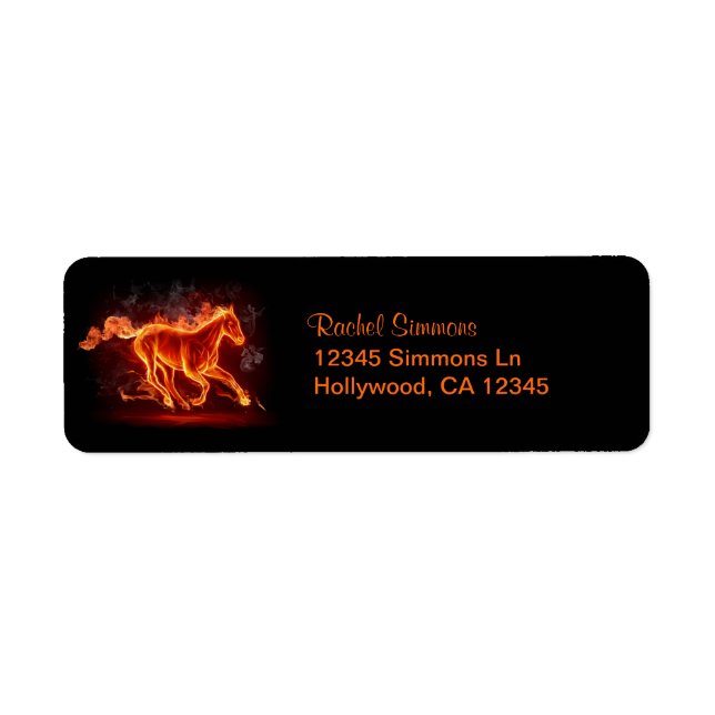 Flaming Mustang (Vorne)