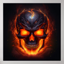 Flaming Skull Fury