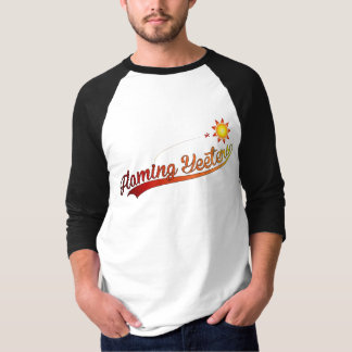 Flaming Yeeters Raglan T - Shirt