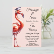 Flamingle & Celebrate! Flamingo Graduation Party 