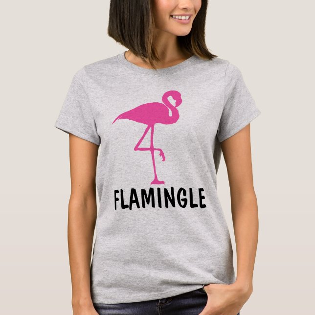 FLAMINGLE FLAMINGO T - Shirt (Vorderseite)