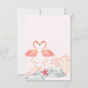 Flamingle Invitation d'anniversaire - Tropical Par