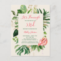 Flamingle N'IMPORTE QUELLE ANNÉE Carte postale Tro