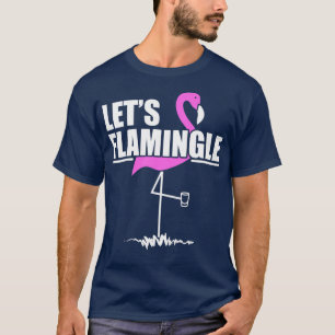 Flamingle Party Bride oder Bacheloret T-Shirt