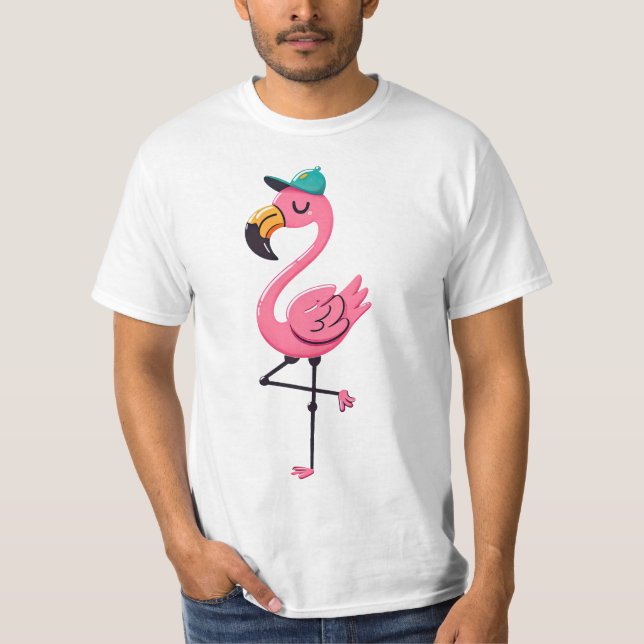 Flamingo 1 T-Shirt (Vorderseite)