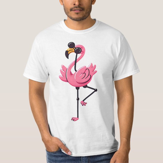 Flamingo 3 T-Shirt (Vorderseite)