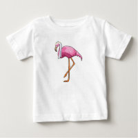 Flamingo als Brücke mit Veil