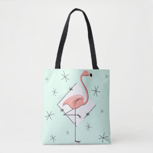 Flamingo-Aquadiamant ganz über Taschentasche Tasche