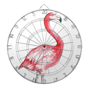 Flamingo Art Dartscheibe