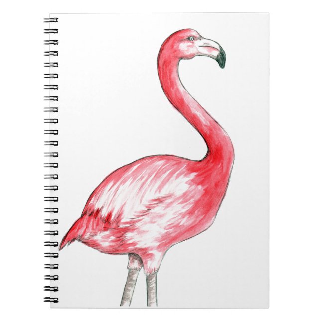 Flamingo Art Notizblock (Vorderseite)