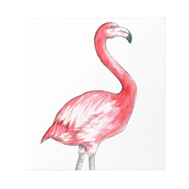 Flamingo Art Notizblock (Vorderseite)